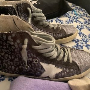 Hardly worn Golden Goose Francy High Top Sneakers
